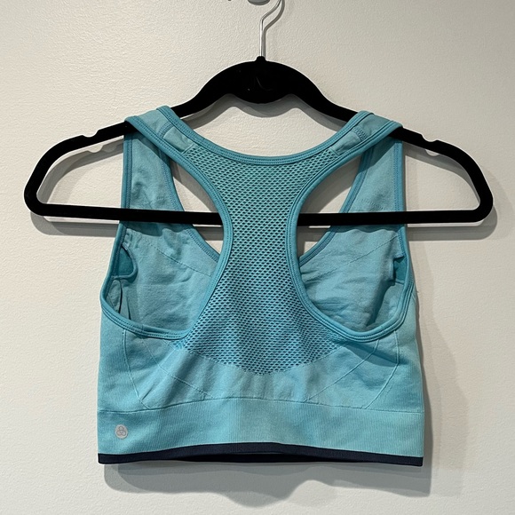Zella Pure Seamless Sportsbra in Blue, Size M - Picture 2 of 5